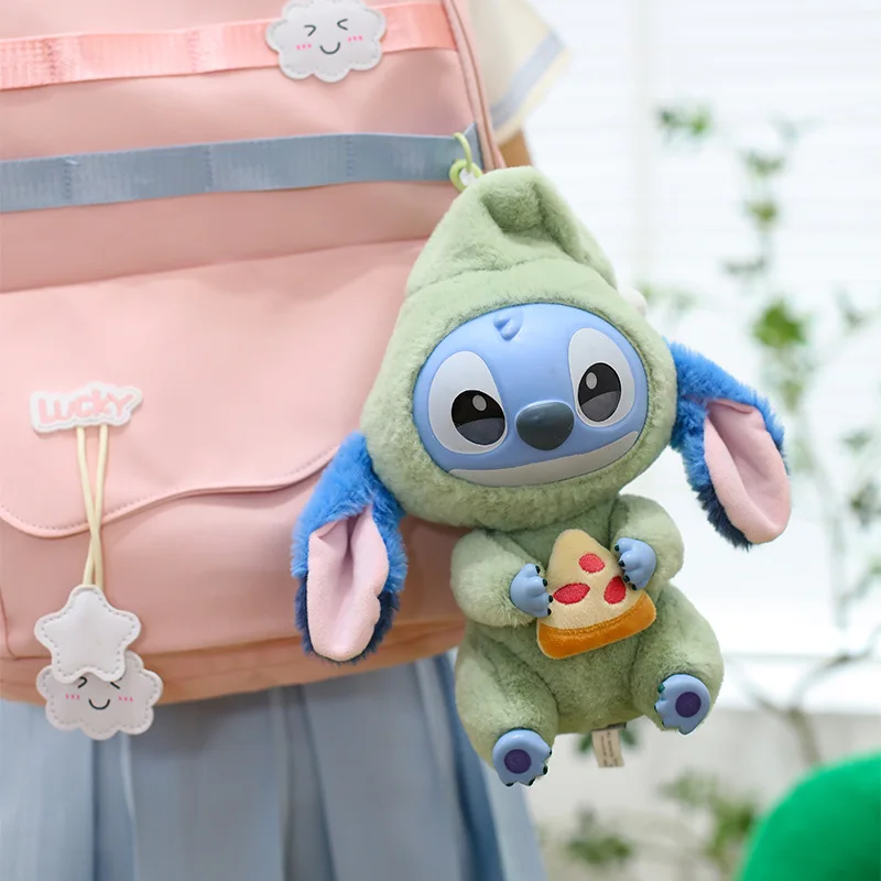 Disney Cute Stitch Plüschtier Blind Box Sammlerstück Gummipuppe Stofftier Kindergeburtstag Weihnachtsgeschenk für Mädchen