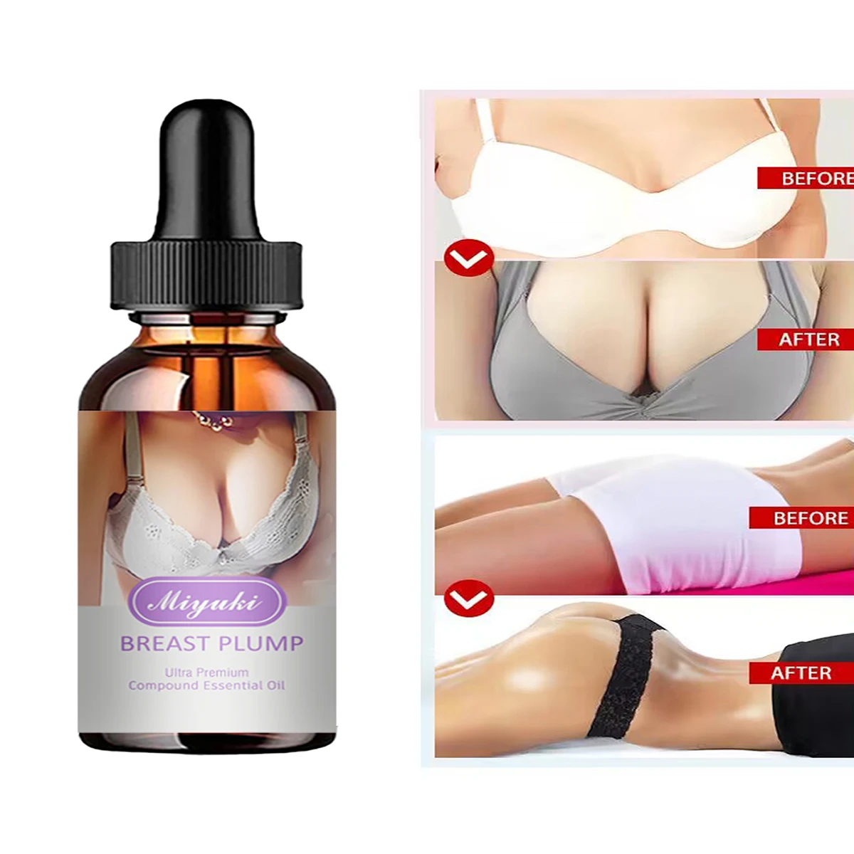 5ML/15ML/30ML/50ML/Breast Enhancement Essential Oils Breast Augmentation Promote Breast Growth Cream Chest Enlarge Effe