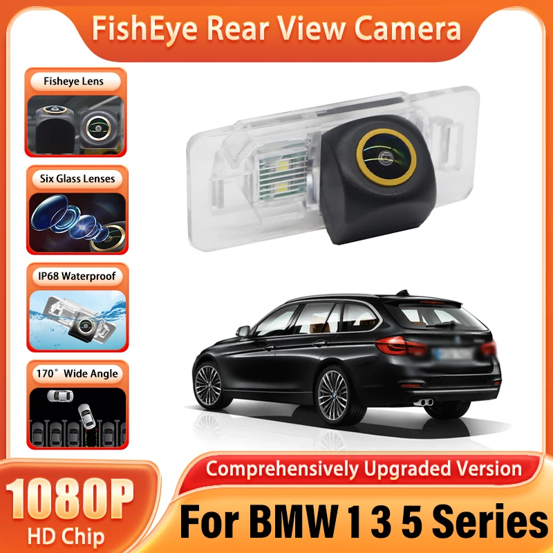 

HD CCD 1080P Автомобильная резервная камера заднего вида «рыбий глаз» для BMW 1 3 5 серии E39 E60 E61 E82 E83 E84 E88 E46 E92 E93 E90 M3 m5 X1 X3 X5