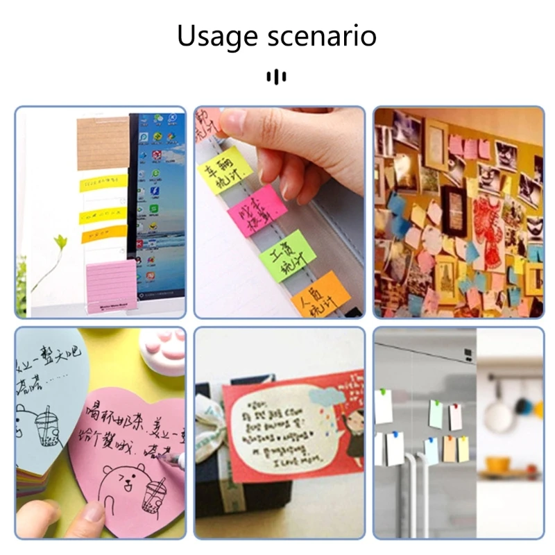 Etichette per cartelle file Segni colore solido perfetti per prendere appunti colorati Journa
