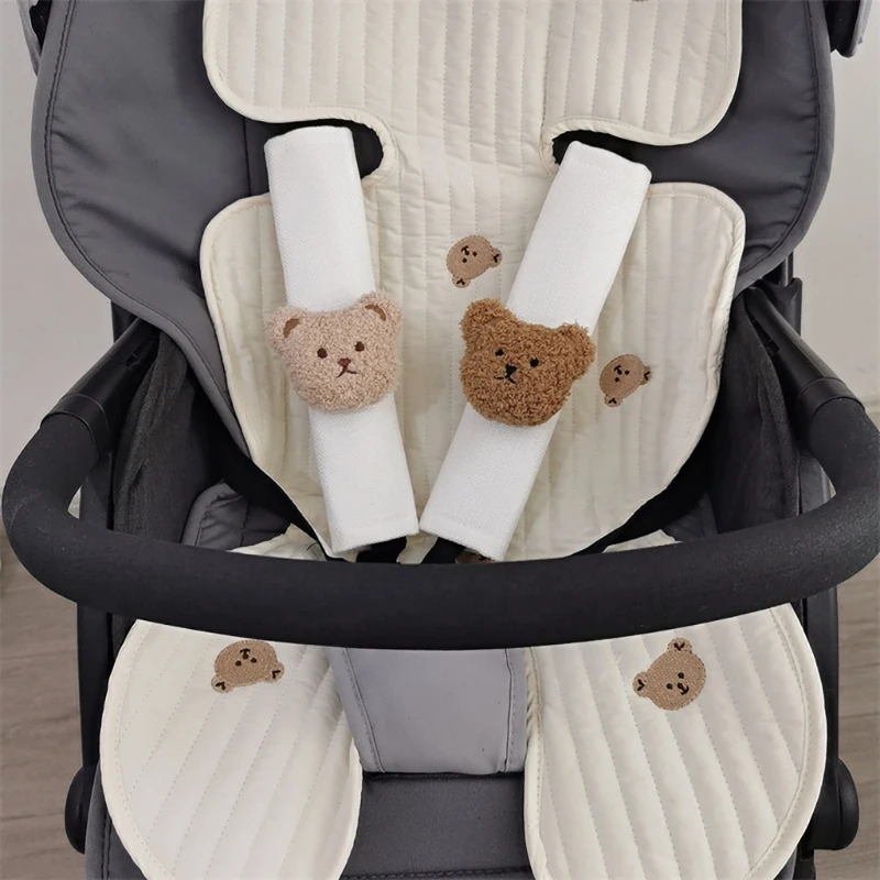 Baby Car Seat BeltCover for Boy and Girl, Car Seat Shoulder Paddings, Soft Car Seat Neck Cover, CarShoulder Pads D7YA