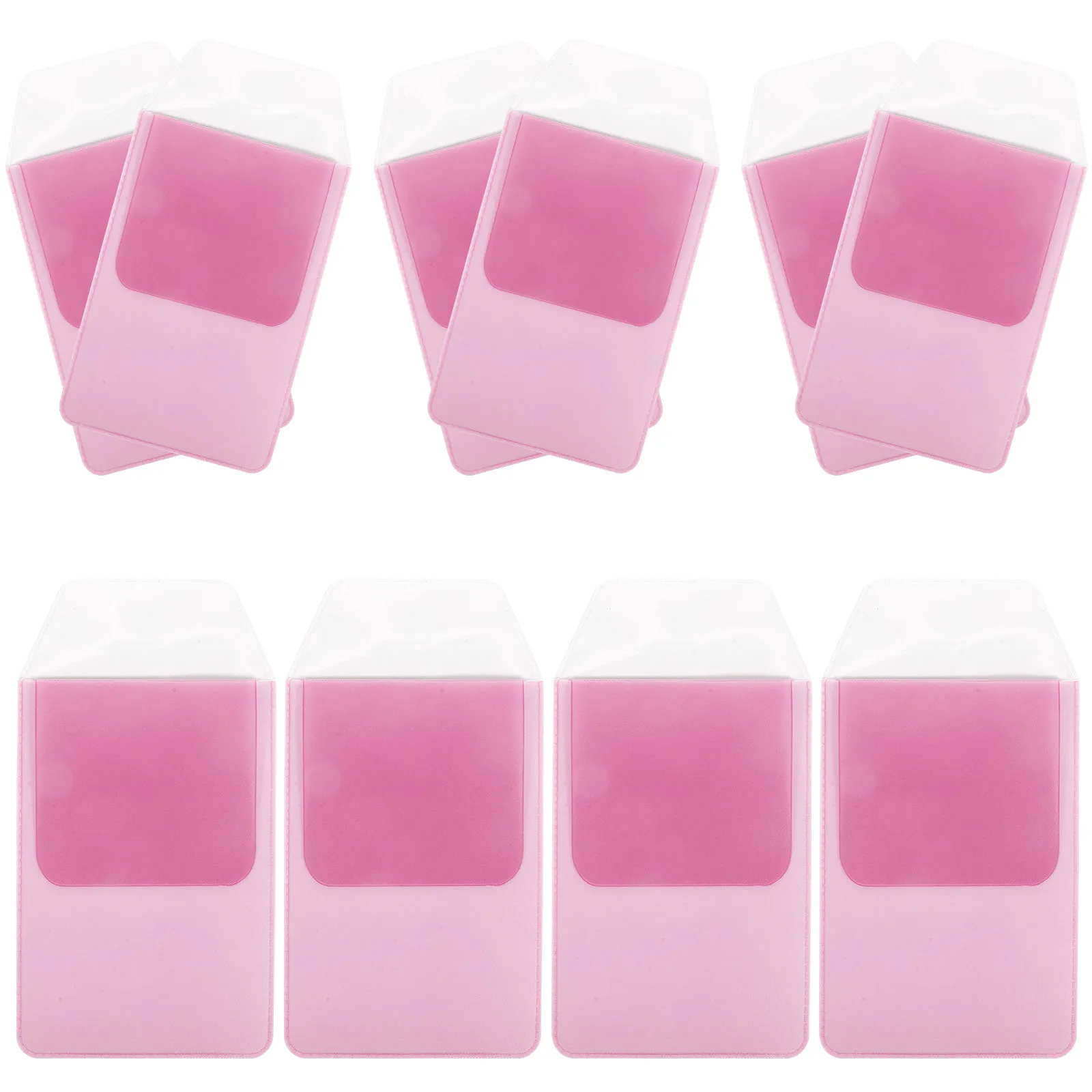 

10pcs Nurse Pen Bag White PVC Large Capacity Doctors Pocket Protectors Storage Container For Pens Daily Organizing Student
