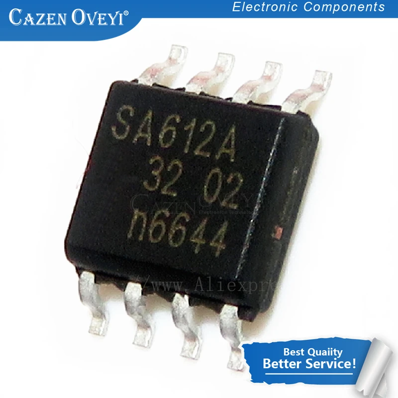 1pcs/lot SA612AD SA612A NE612AD NE612A SA612 NE612 SOP-8 In Stock