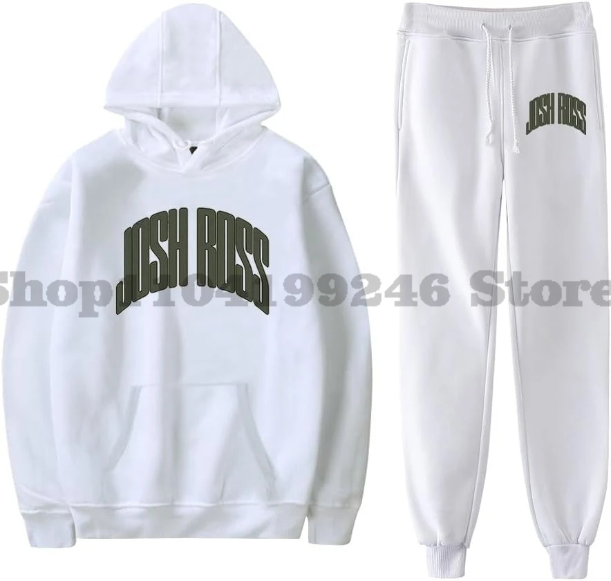 JOSH ROSS Hoodies Merch Men/Women Jogger Pants Two Piece Set Sweatshirts+Sweatpants