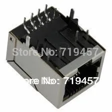 %100 NEW FREE SHIPPING 10PCS/LOT PULSE J0011D01BNL CONN MAGJACK 1PORT 100 BASE-TX