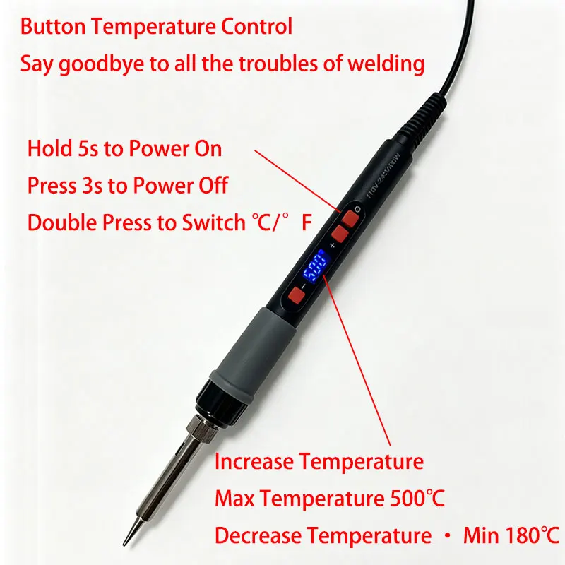 90W Joystick Soldering Tip Adjustable Temperature Soldering Station for Xbox PS4 PS5 Switch Pro Controller Joystick Desoldering - view 4