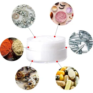 10 Buah 2g 3g 5g 10g 15g 20g 30g Kotak Rias Kosmetik Plastik Wadah Pot Penyimpanan Seni Kuku Jar Lotion Sampel Bening 8 toples sampel penjualan terbaik - №