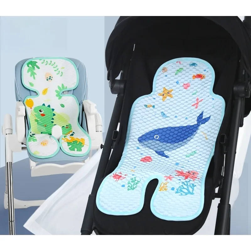 

Chair Cooling Pad Baby Strollers Summer Seating Liners Breathable Carseat Pad Push