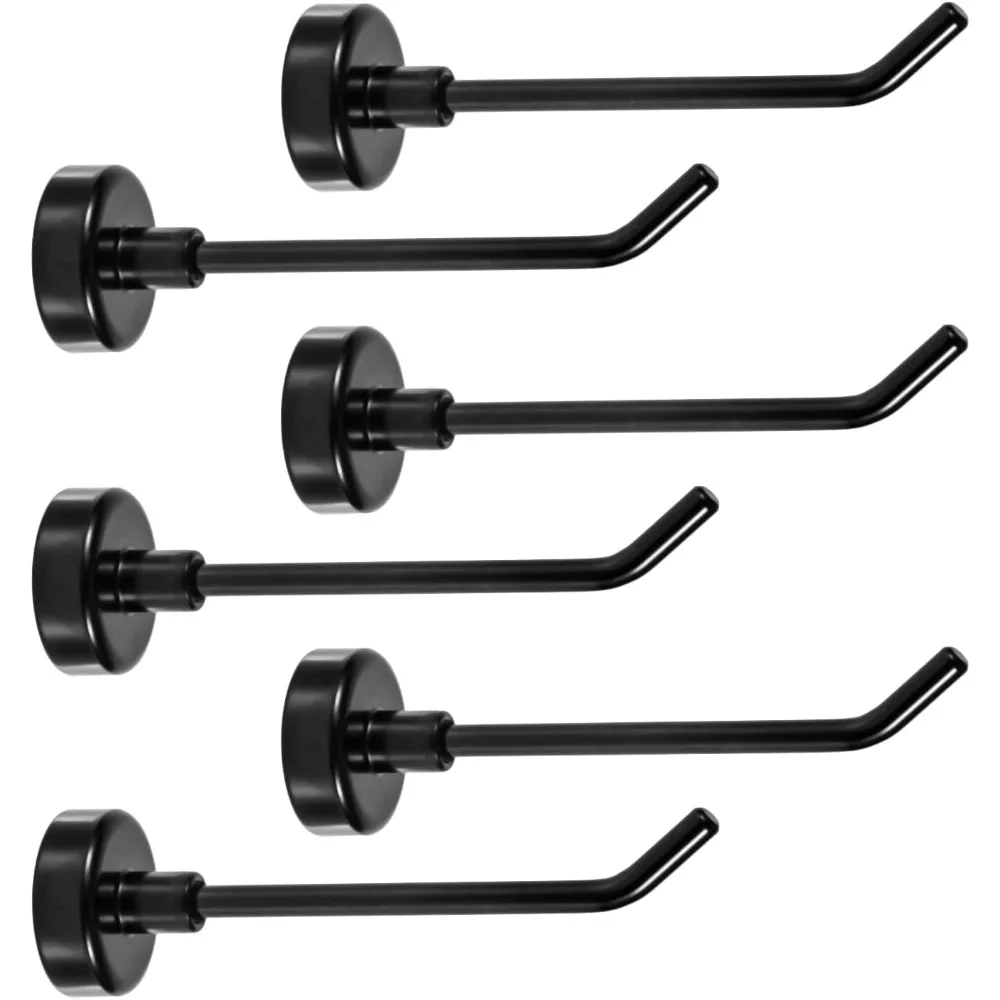 4/6pcs Large Magnetic Hooks, 2.8 Inch Long Heavy Duty Magnet Hooks Strong Magnetic Cruise Hangers for Cruise Ship Garage Kitchen