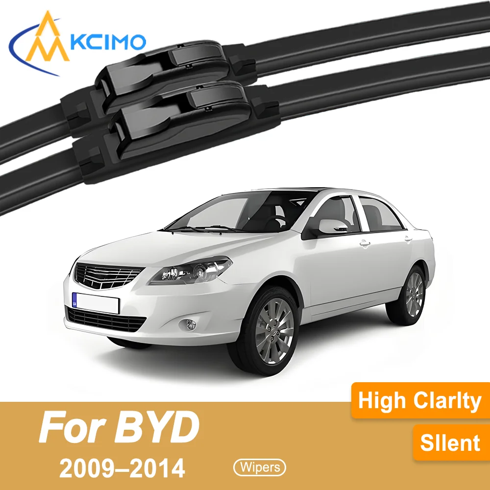 

Crystal Clear Driving 2PCS Windshield Wiper Blades for BYD BYD G3 2009–2014 All-Weather Reliability Durable & Safe