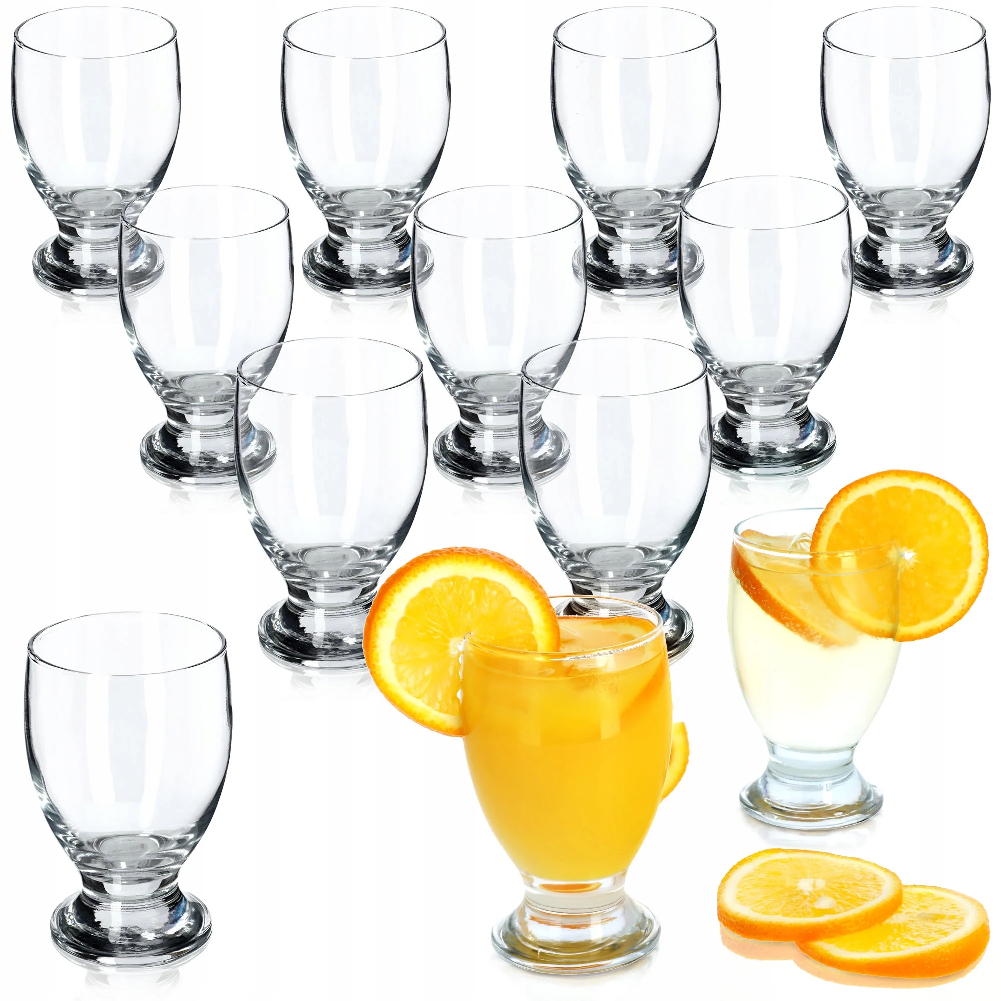 KADAX Dessert Glazen Dranken 300 ml 12 stuks