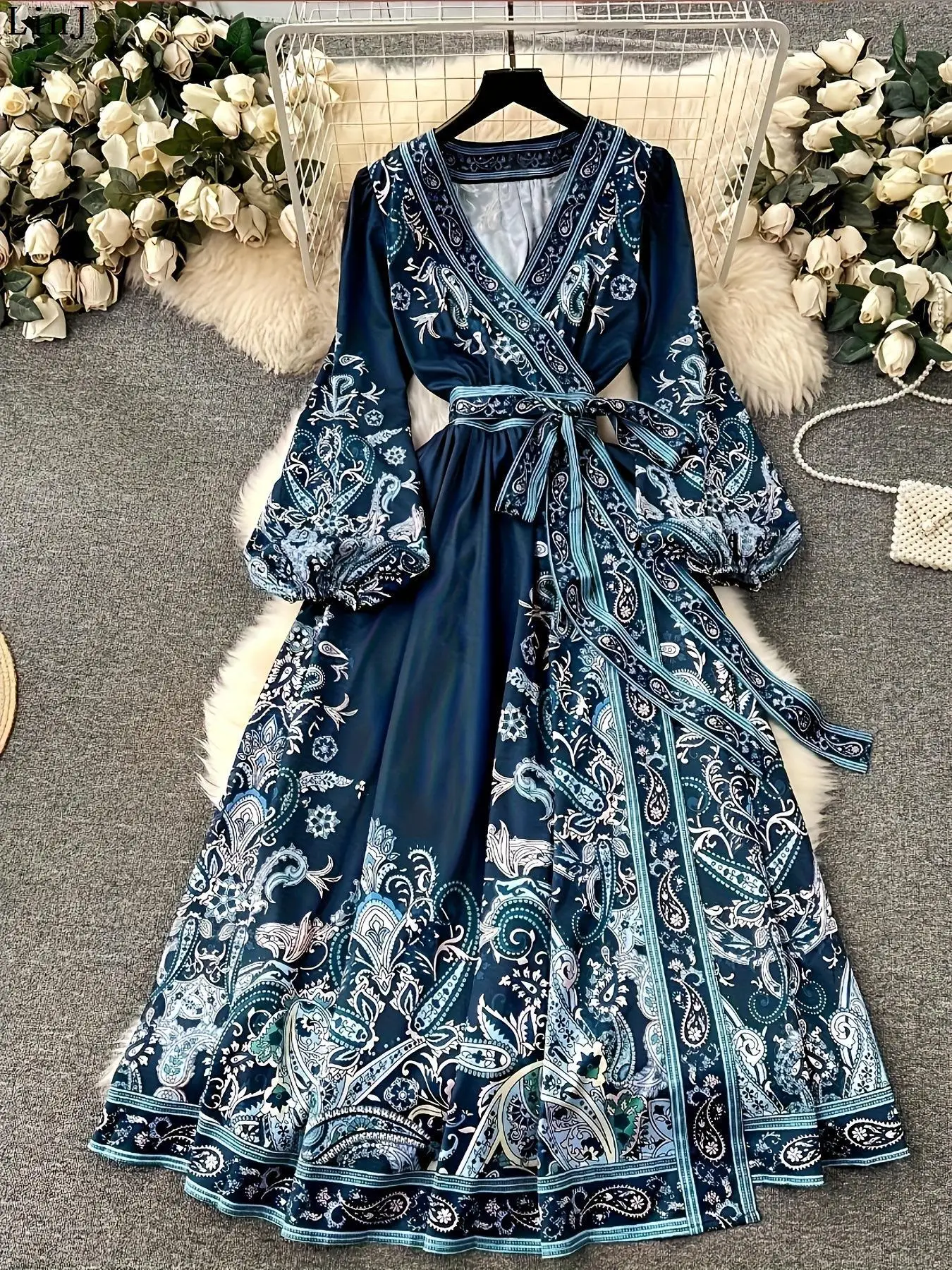 Женское длинное платье макси с – обзор и цена Ethnic Style Dresses