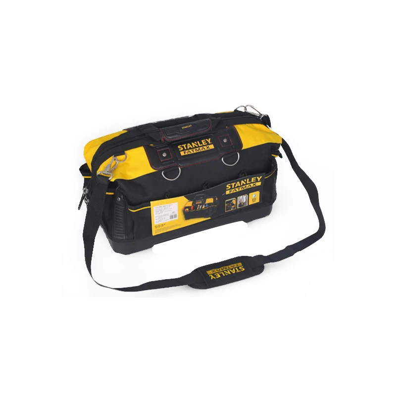 Stanley FMST517180-23 Carrying Bag Portable Storage Bag  Accommodate Multiple Tools  Hard Bottom Double Opening Tool