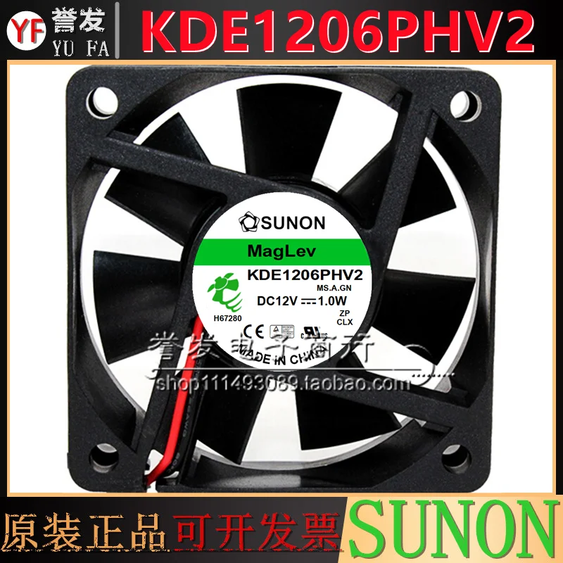 

НОВЫЙ ОРИГИНАЛЬНЫЙ KDE1206PHV2 12 В 1,0 Вт 6015 60x60x15 мм Охлаждающий ВЕНТИЛЯТОР РАДИАТОР