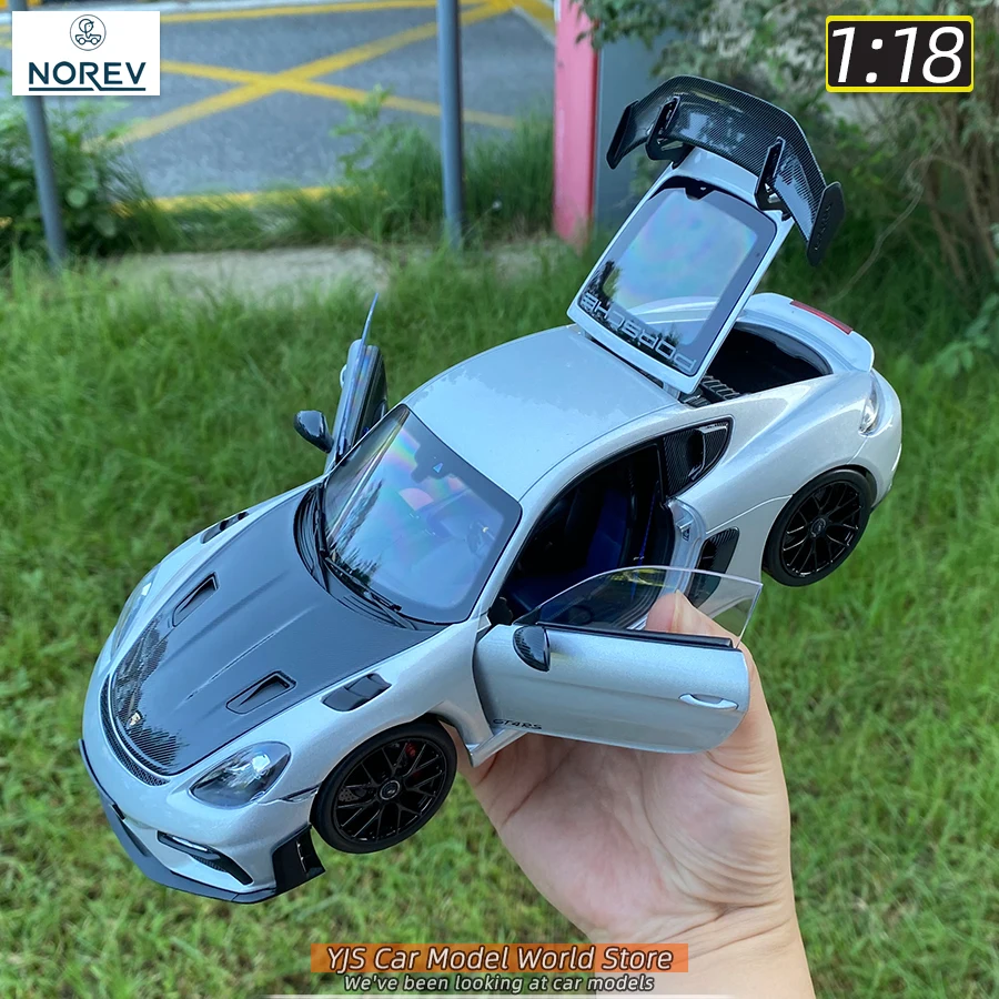 304-051 ノレブ 1/18 ポルシェ Cayman GT4 RS 2023 ノレブ 1/18 ポルシェ ケイマン GT4 RS ヴァイザッハ 2023 バハマイエロー