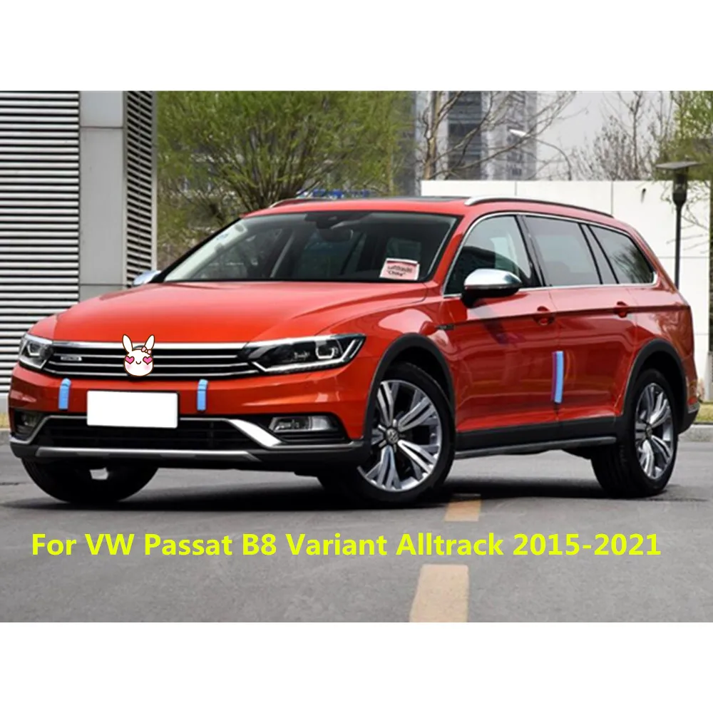 For VW Passat B8 Variant Alltrack 2015 2016 2017 2018 2019 2020 2021 Car Trunk Inner Rear Bumper Guard Plate Cover Trim Stick