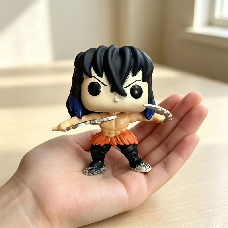 Tanjiro Nezuko Zenitsu Vinyl Collectible Figure, Character Desktop Ornament,Surprise Hobby Toy for Home Display Party Decoration