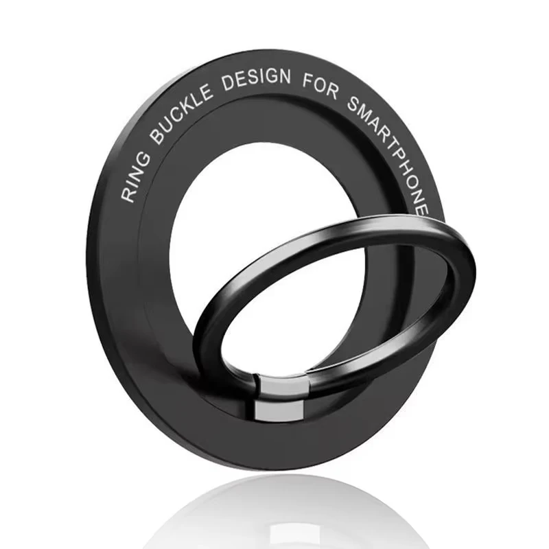 MagSafeアクセサリー用マグネット式スマホリングホルダー、iPhone 16/15シリーズ用マグネットケース対応調整可能フィンガーリングサポートブラケット