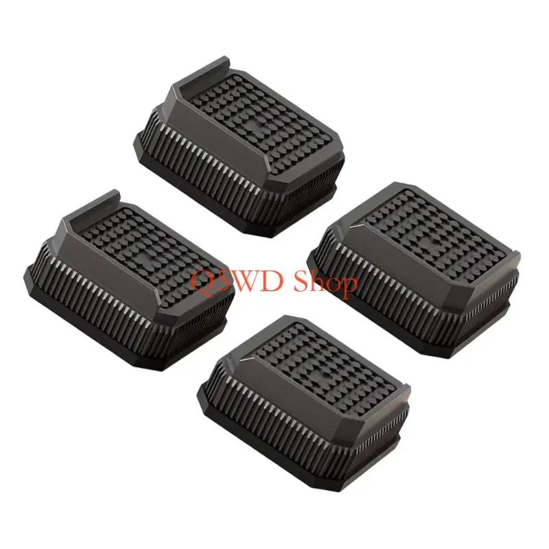 Q5WD Pack of 4 Stackable Furniture Risers Height Adjusters Under Furniture Legs Risers