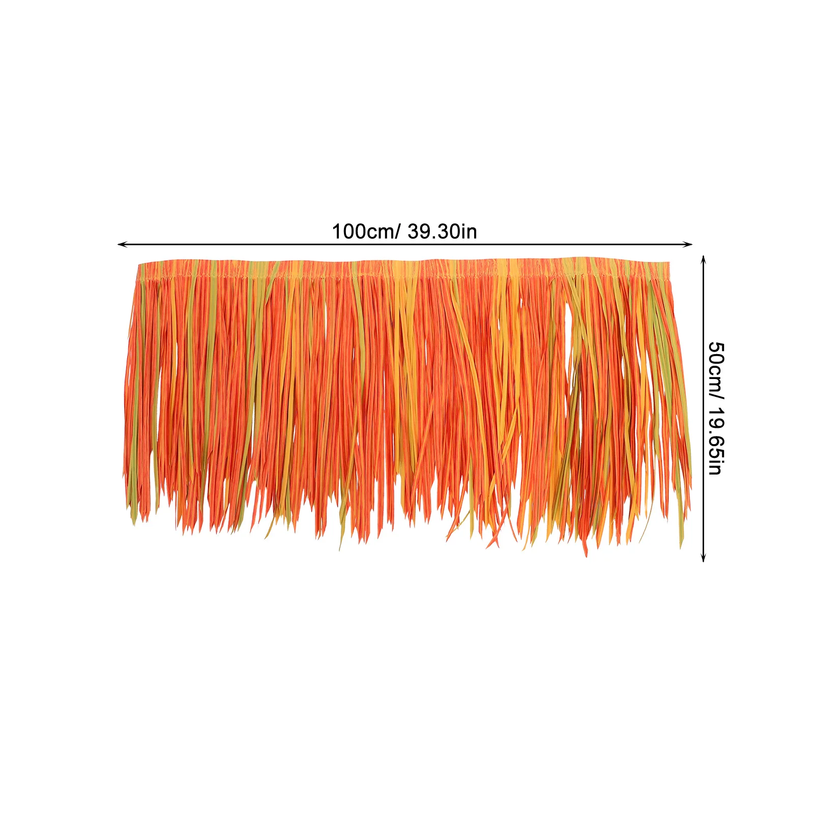 عشب القش الاصطناعي لسياج الحديقة فناء ريفي كاوبوي حفلة لتقوم بها بنفسك شاطئ البحر كوخ الديكور مقلد سقف القش #4