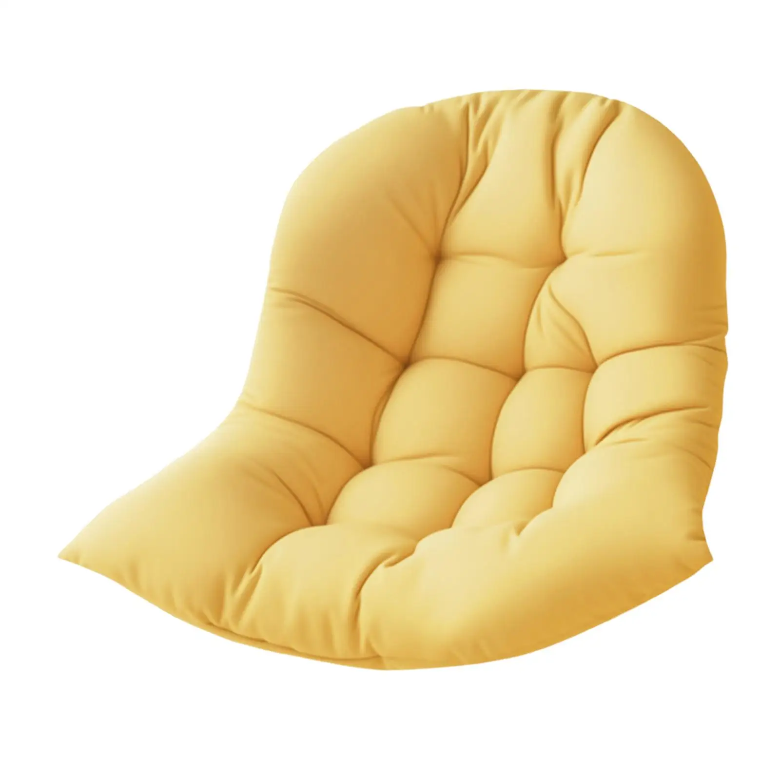 Outdoor Basket Chair Cushion Plush Hammock Chair Seat Pad Easy Care for Balcony Patio Lounge
