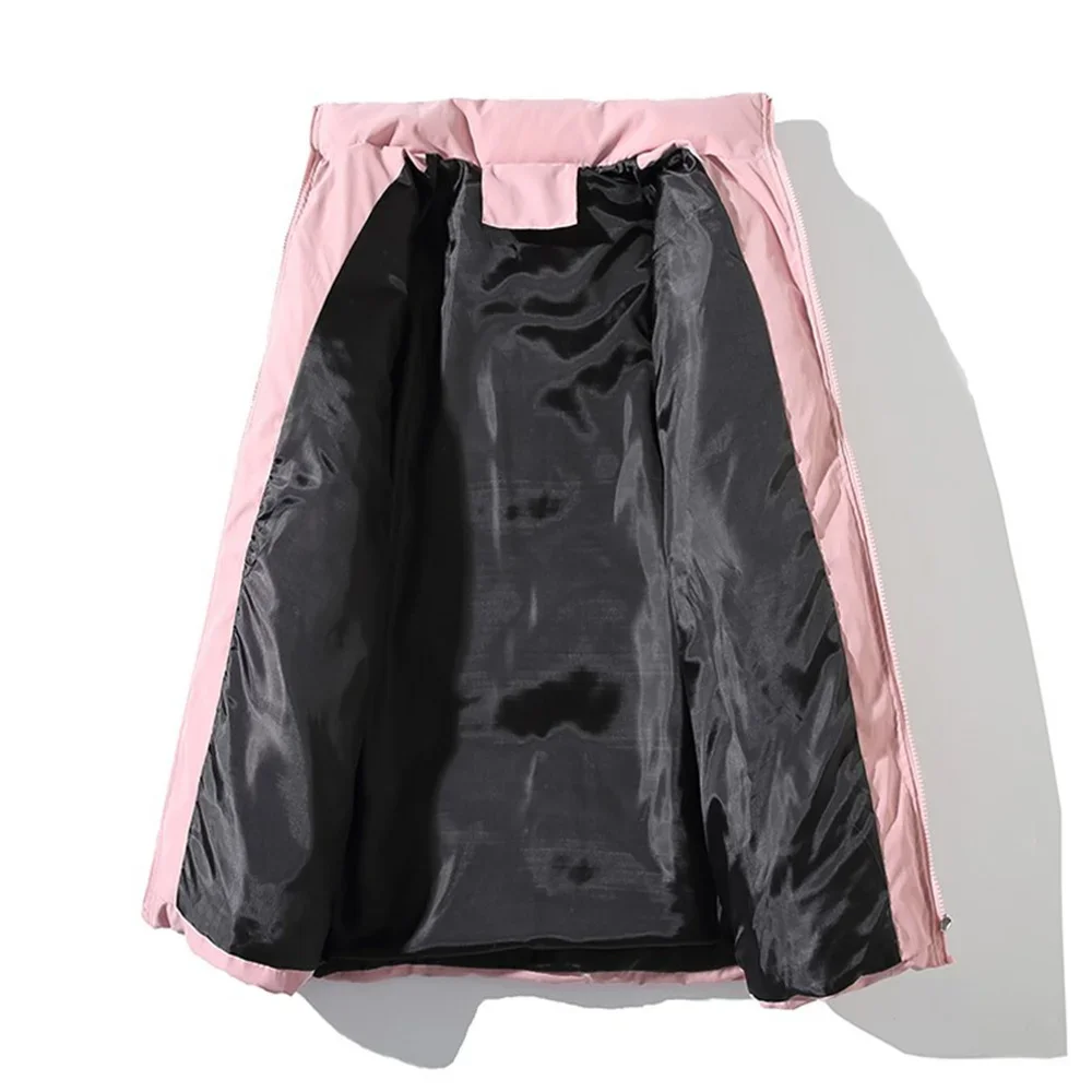 Winter Jacket Women Parkas Thicken Warm Coat Womens Stand Collar Jackets Solid Color Parka Coat Woman Fashion New Streetwear