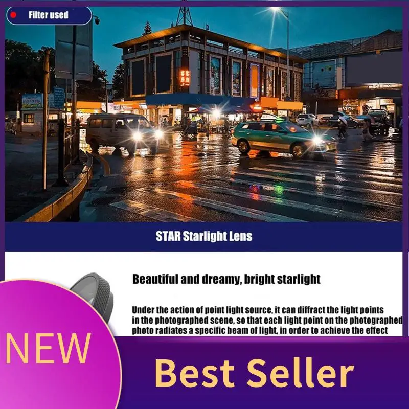 M07K-Camera Lens Filter For Insta360 GO3S CPL STAR ND8 ND16 ND32 ND64 Lens Filter Neutral Density Filter Camera Filter