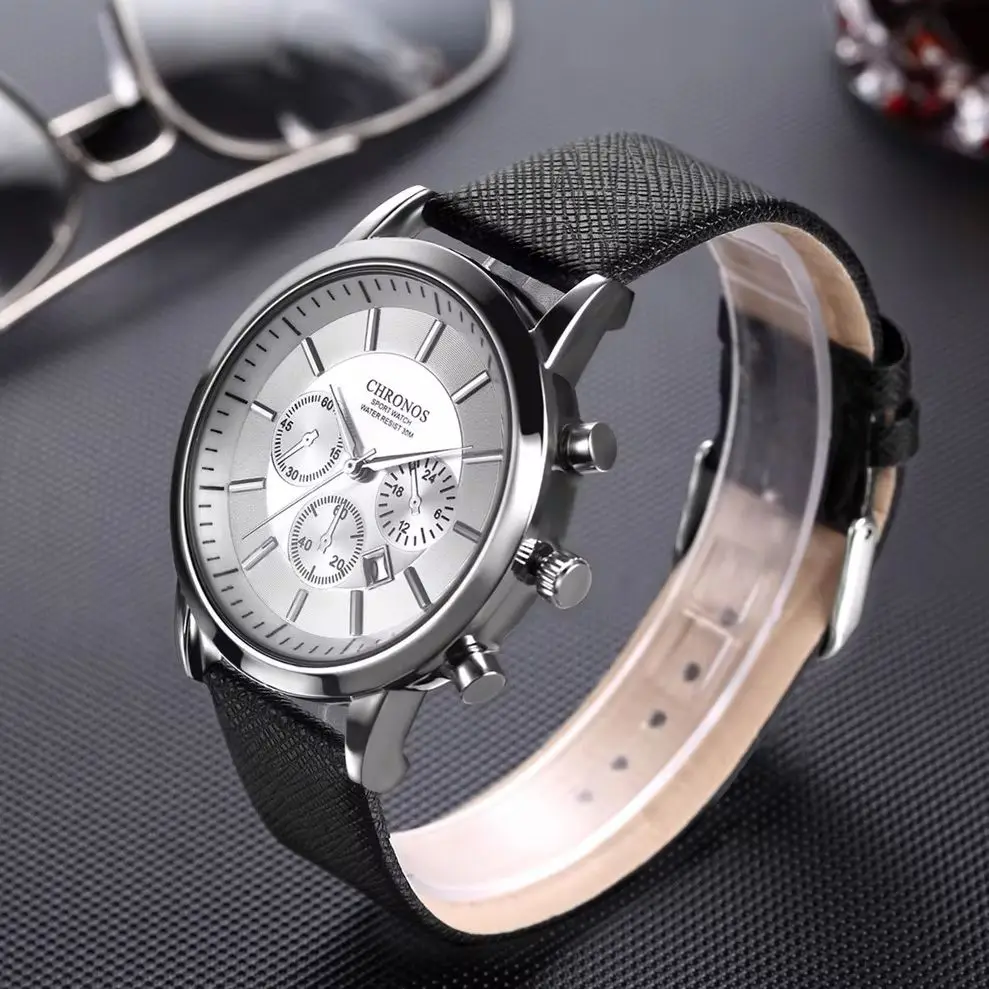 New Men Luxury Business Watch Waterproof Sport Male Wrist Watches Men’s Luminous  Casual Quartz Watch for Man