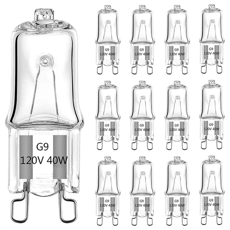 Ampoule halogène G9 40W pour four, lampe à haute température, degré, pour les fours indispensables Gérer, 1 pièce