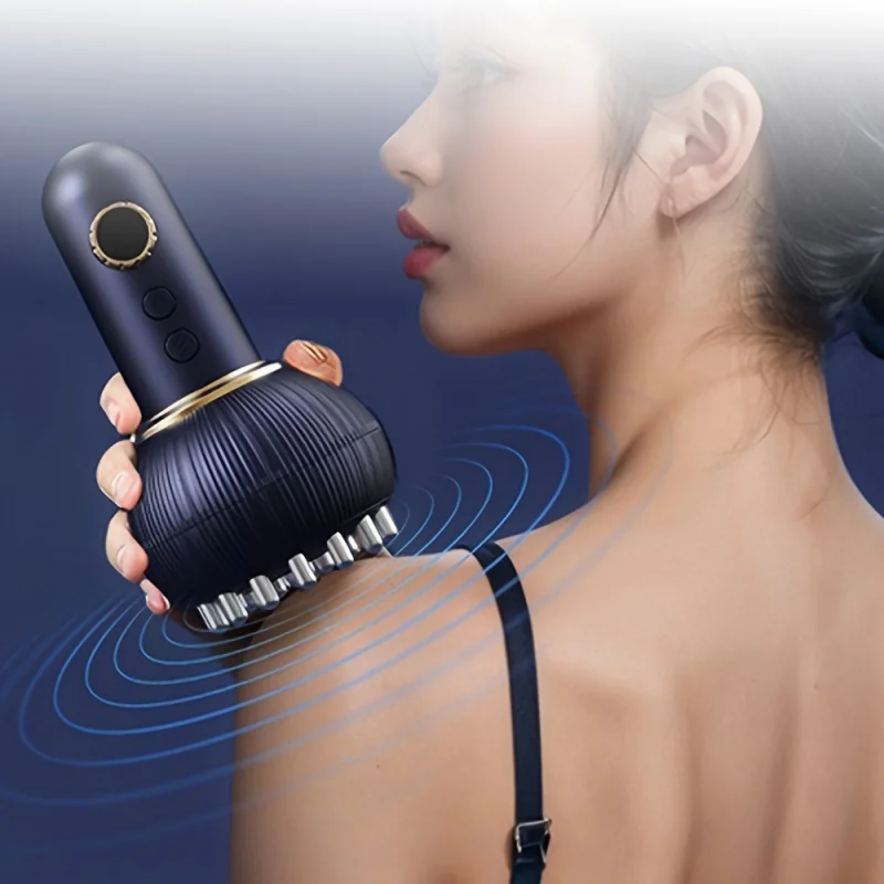 جهاز تدليك رقمي ذكي، جهاز كشط كهربائي، مدلك منزلي، عمر بطارية طويل، عالمي في جميع الأجزاء #1