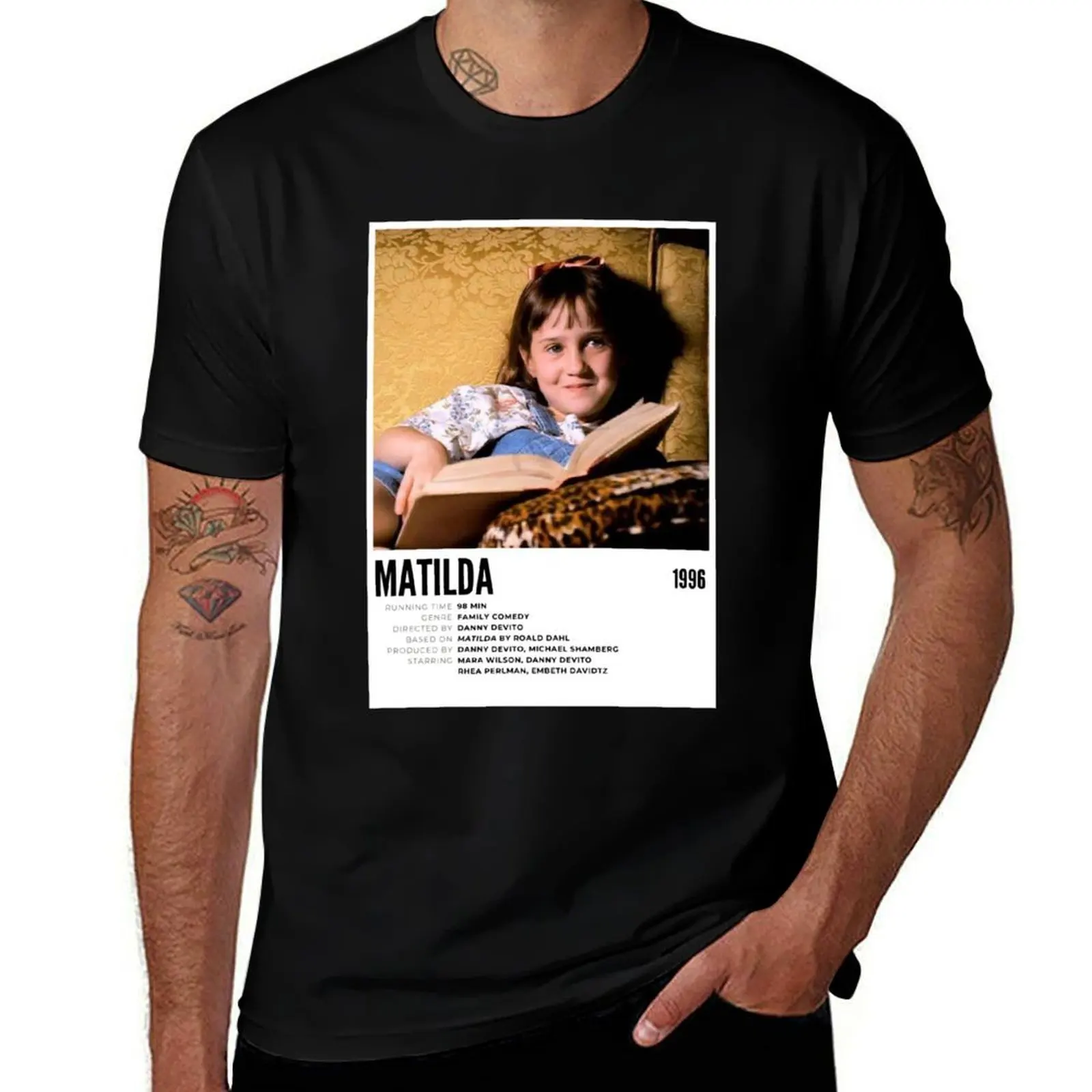 Matilda T-Shirt t shirts with prints t shirt man cotton man tshirt T-Shirt