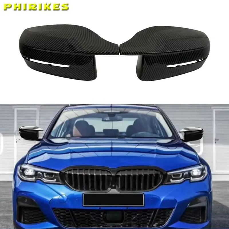 

Для BMW 3 4 5 7 серии G30 G38 Ярко-черные боковые крышки зеркала заднего вида G20 G21 G28 G22 G11 G12 M4 стиль LHD RHD