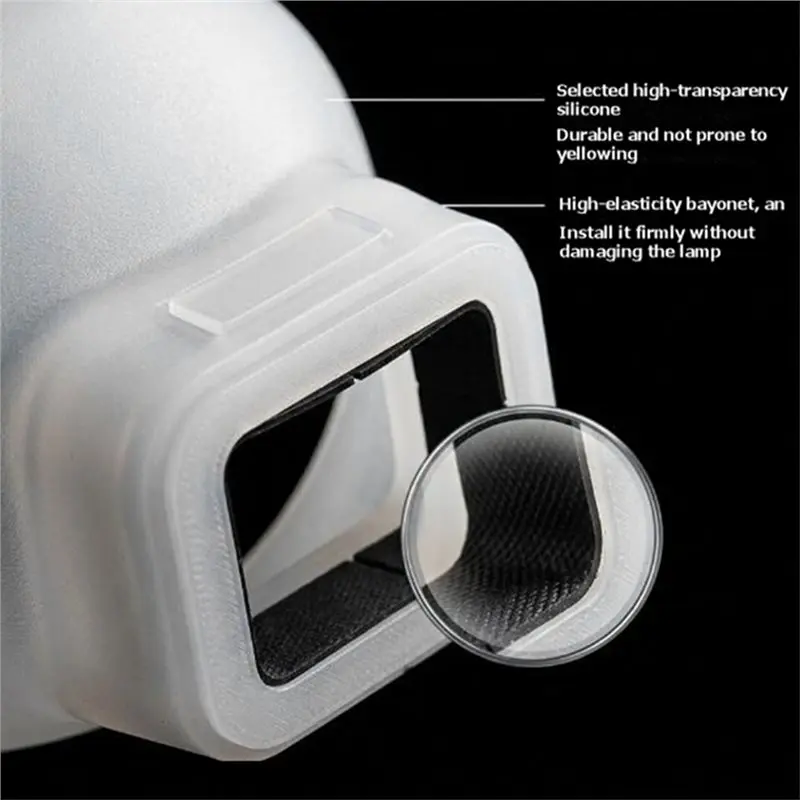 ABDE-Silicone Flash Diffuser Cover Compatible For Godoxtt350