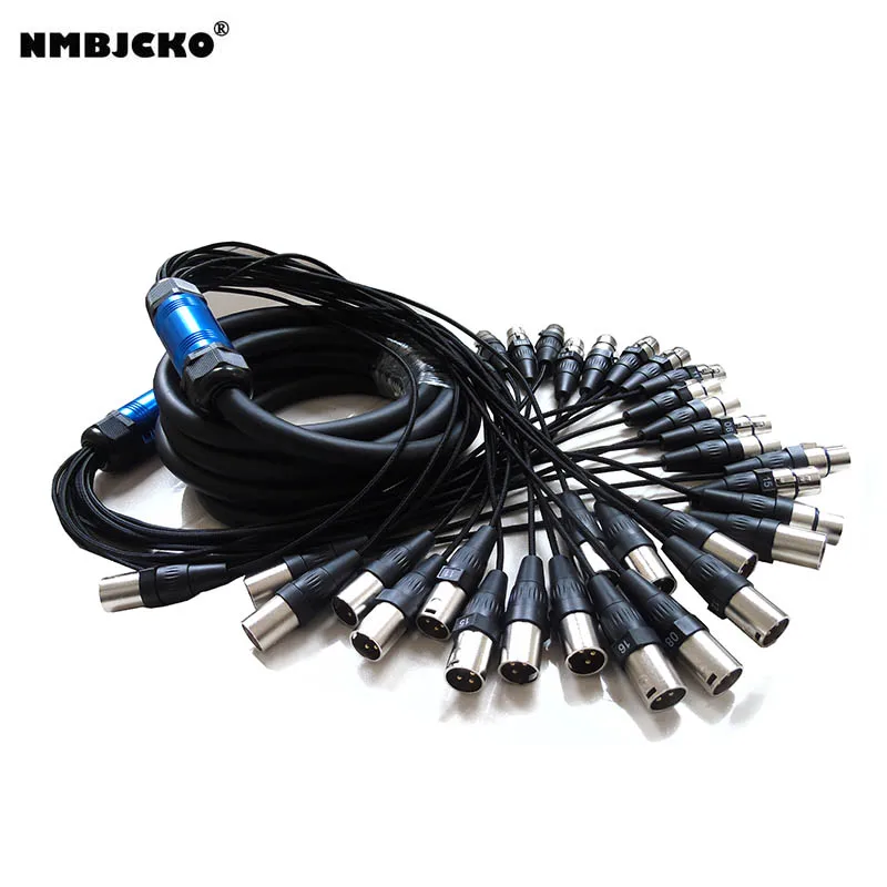 

16 Channel Snake Cable Extension Audio Cord for Multi-channel Audio cable car Stage Lighting Transmission Signal Cable