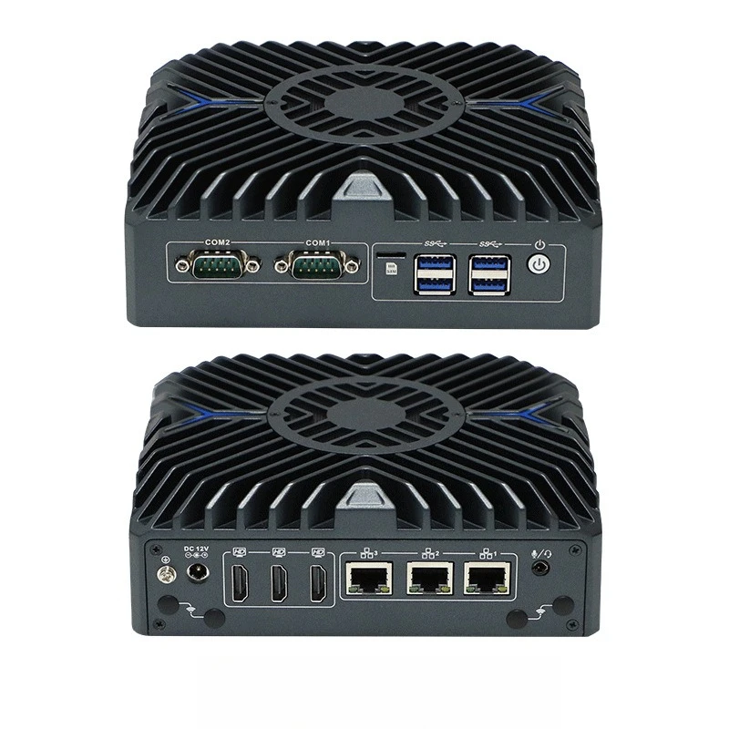 

Core 12th generation industrial control computer three network port automation i5 industrial control host