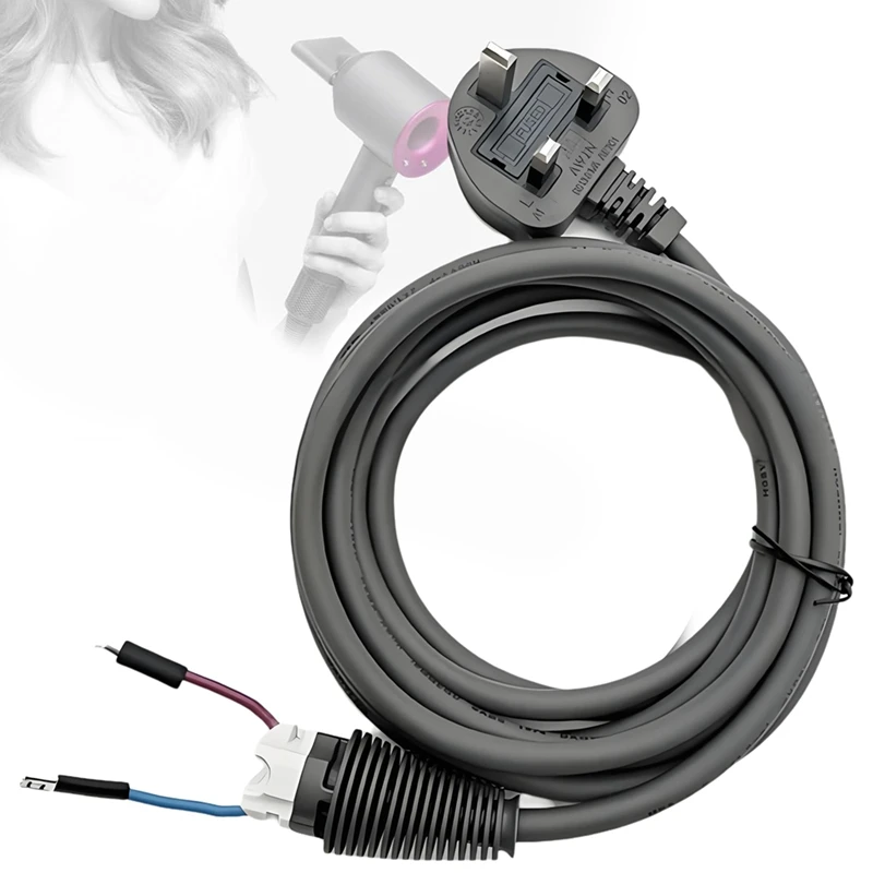 ABNO-сменный кабель для фена для Dyson HS01/HS05, стайлер для волос, шнур питания, кабель для зарядного устройства переменного тока