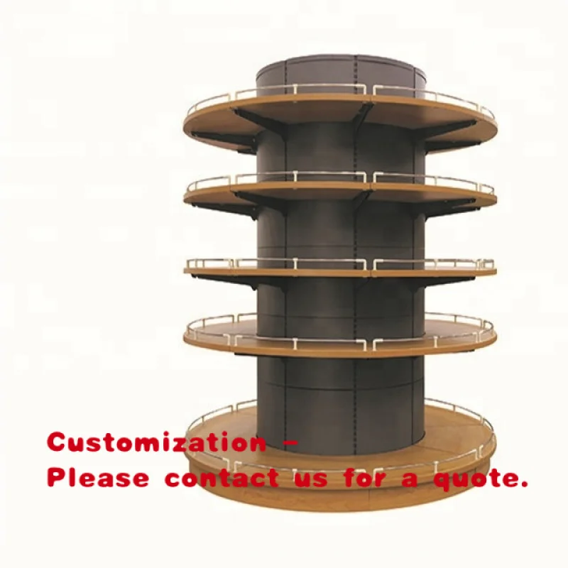 custom.Customized Multiple Supermarket Shelf Display Wooden Shelves