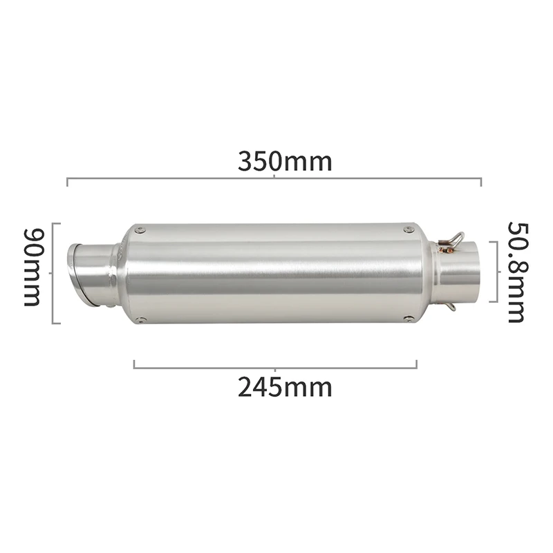 Tuyau de liaison intermédiaire pour VOGE DS525X DS 525X, système d'accès à la moto, connexion modifiée, 51mm, silencieux, DB Killer, année 2023