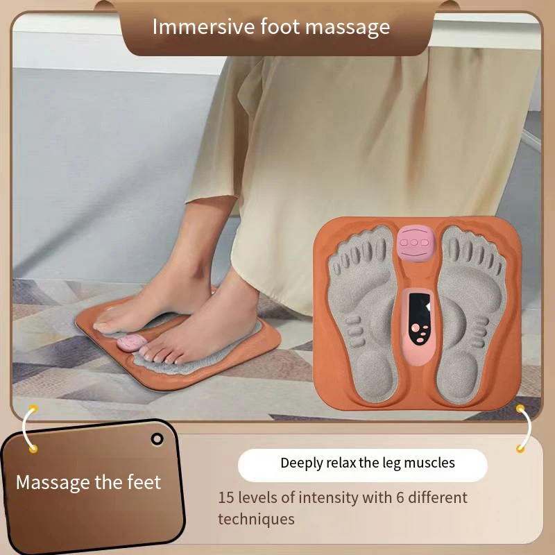 

Складной электрический массажер для ног, массажер для ног с функцией EMS, массажер для похудения ног, улучшает кровообращение, расслабляет мышцы, снимает напряжение.