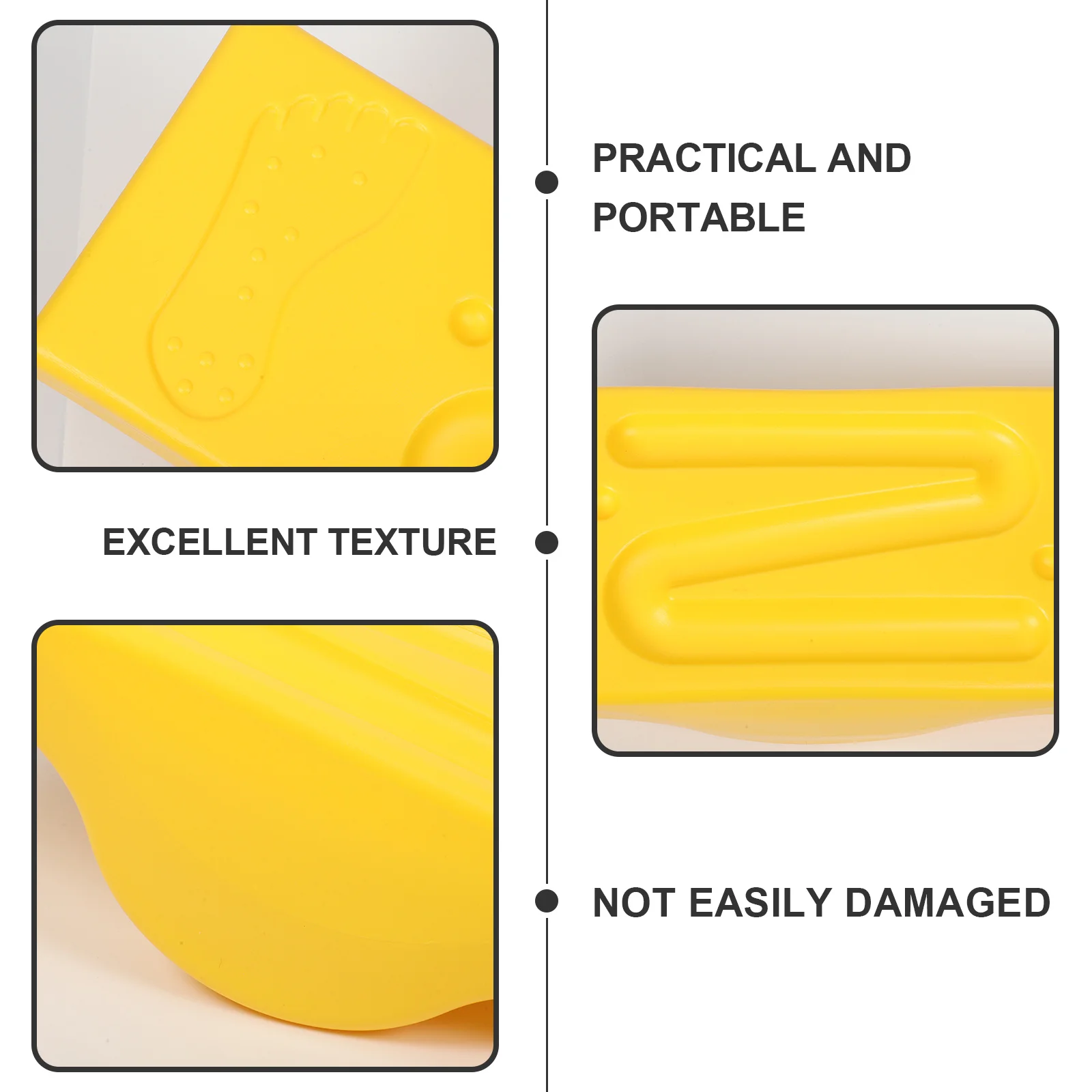 

Balance Training Board Durable Plastic Wobble Board, Seesaw Balance Plate For , Balancing For Outdoor