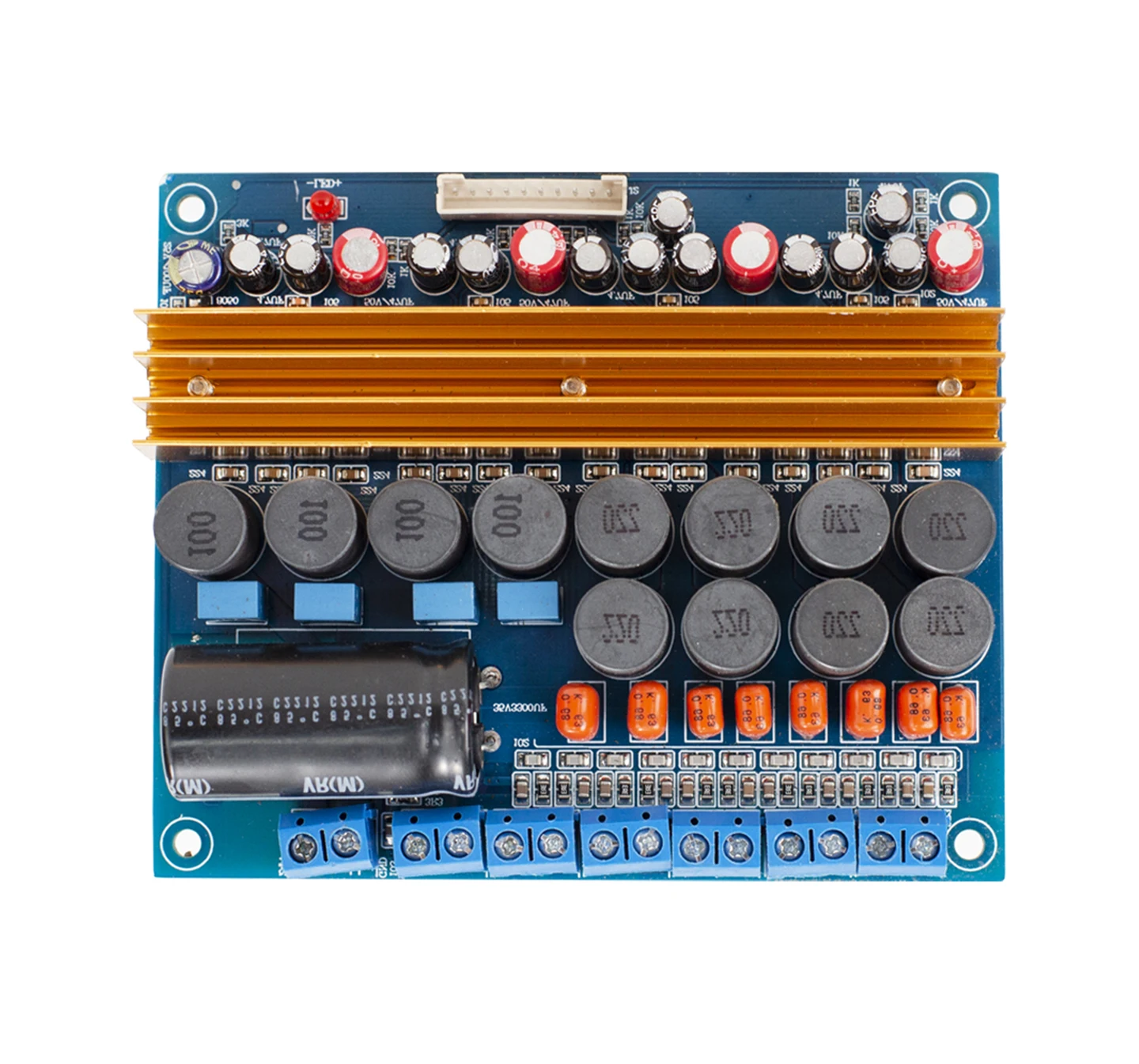 YJCO TPA3116 Sechskanaliger D-Klasse Hochleistungs-Digital-HIFI DIY 5.1 Heimverstärker-Platine 100W×2+50W×4 Audio-Verstärkerplatine – Detail 5