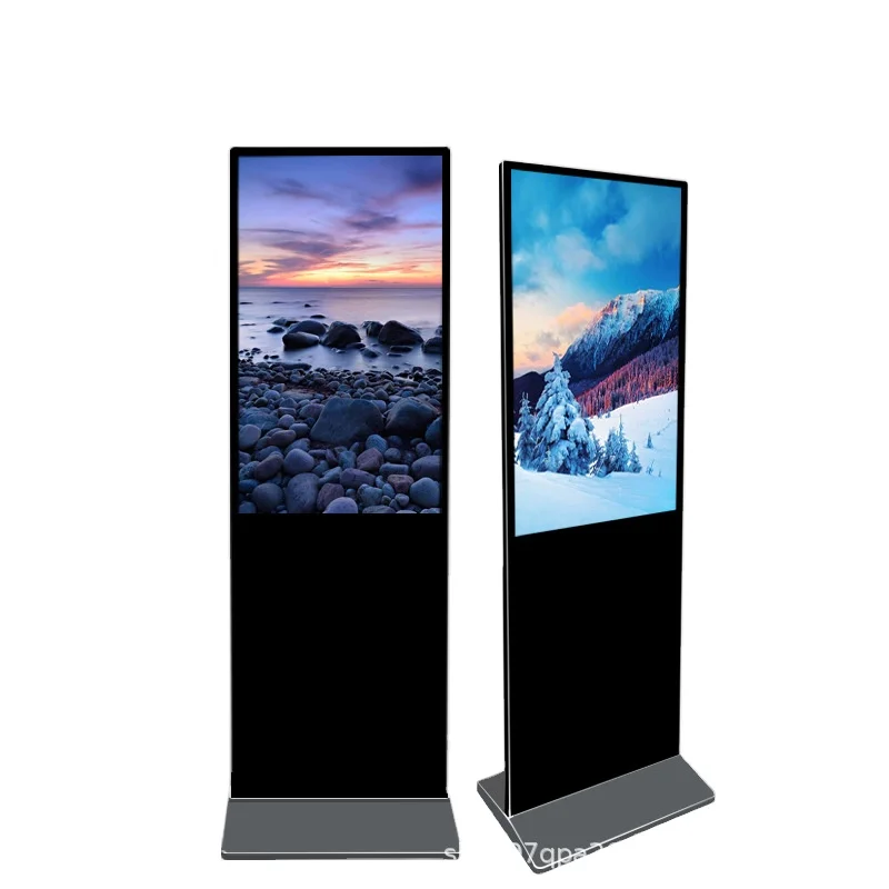High Efficiency Advertise Player Lcd Indoor Touch Floor Standing Kiosk Advertising Display Screen for Shopping Mall for Sale