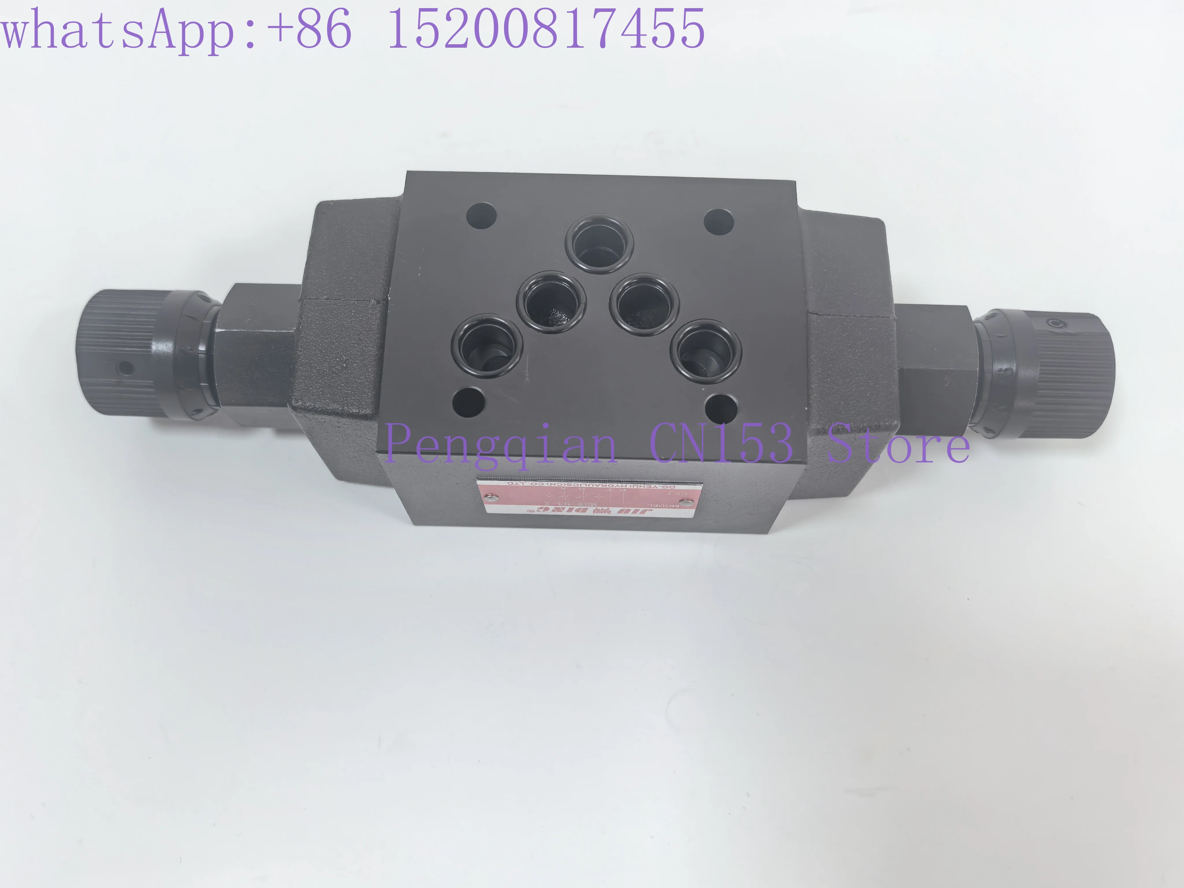 MSW-03-XY Stackable Hydraulic Flow Control Valve, Adjustable Flow MSA-03-MSB-03-XY 200 Bar 160 L/min
