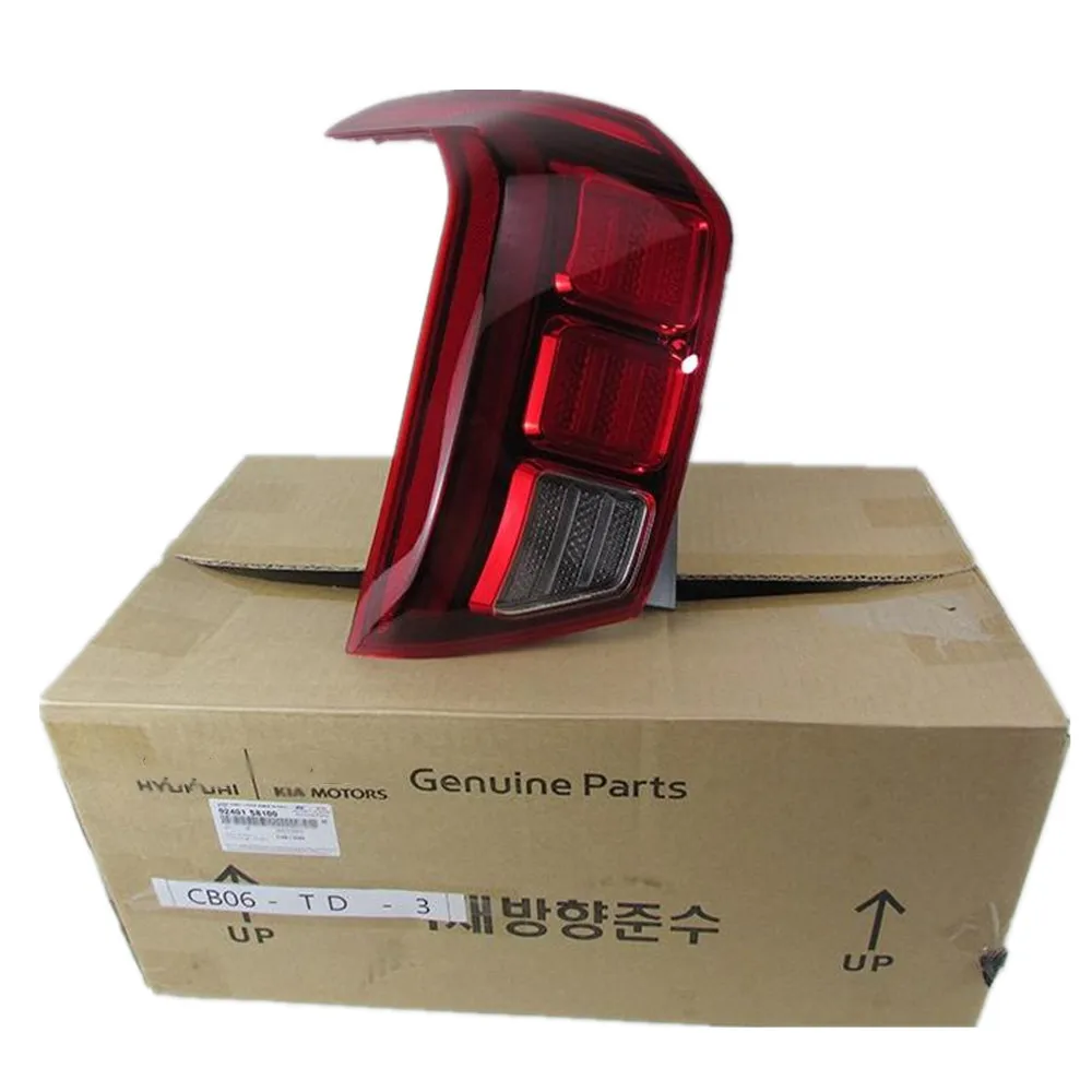 Genuine Car Red Rear Tail Light Cover Brake Lamp Shell For Hyundai  PALISADE  2019 2020 2021 2022 92402S8100 92401S8100