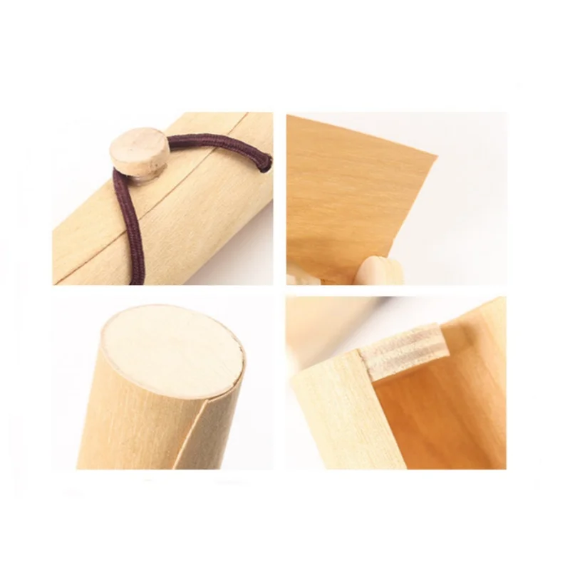 

3 шт., набор деревянных кожаных коробок, мягкое деревянное дерево, подарочная упаковка, мундштук для мундштука