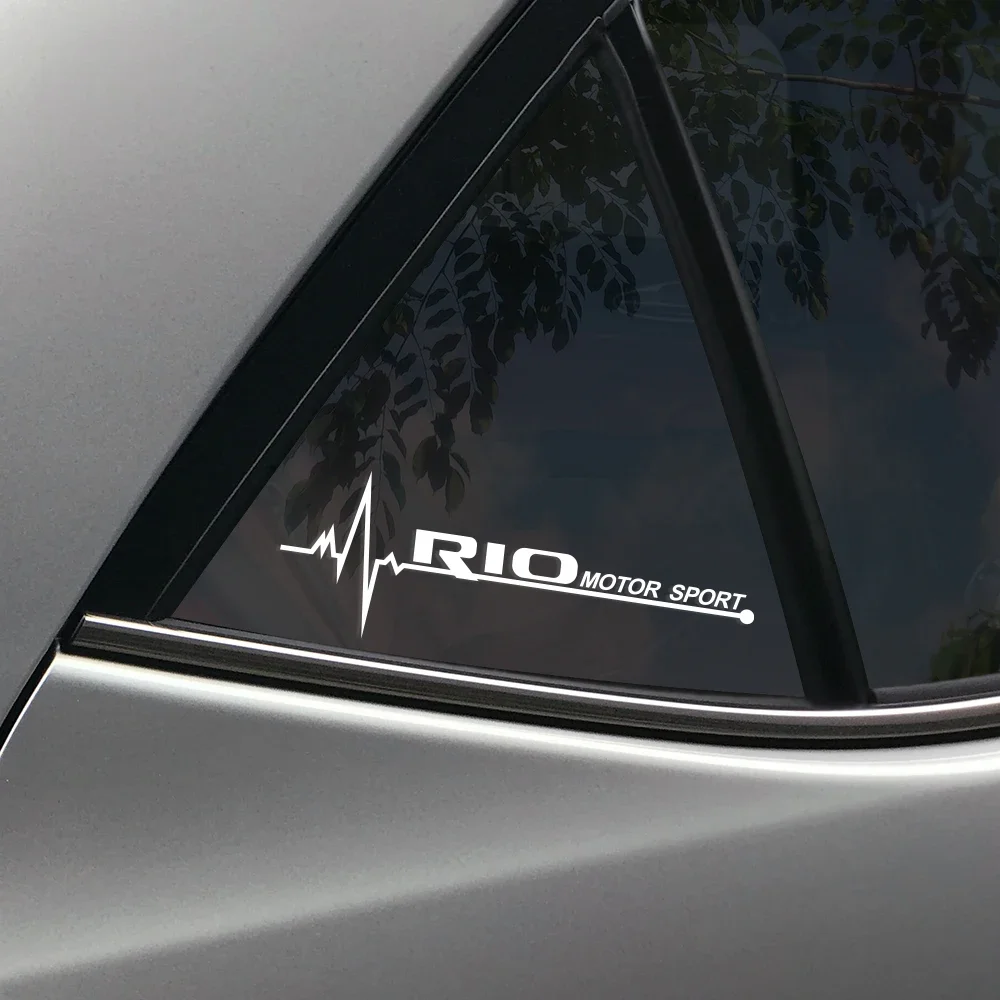 ملصقات نافذة السيارة الجانبية لكيا ريو ، أوبتيما ، بيكانوتو ، سيد ، فورت ، كادينزا ، K9 ، نمط إضاءة السيارات ، شارات الديكور ، اكسسوارات التوليف #3