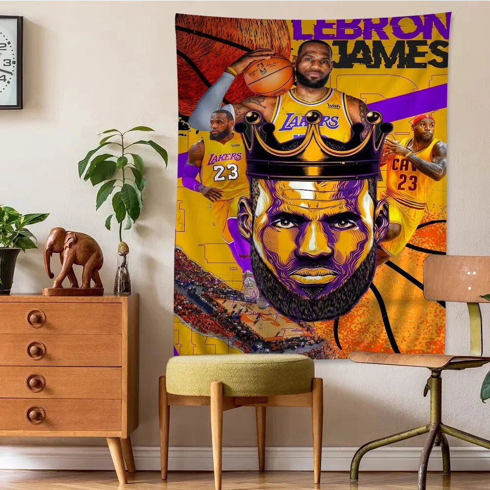 منشفة ناعمة ماصة للاعبي كرة السلة للأطفال ، منشفة السباحة ، أنيمي ، الشاطئ ، السباحة ، السفر ، التخييم ، الهدايا ، الأطفال ، L-lebrone ، جيمس #2