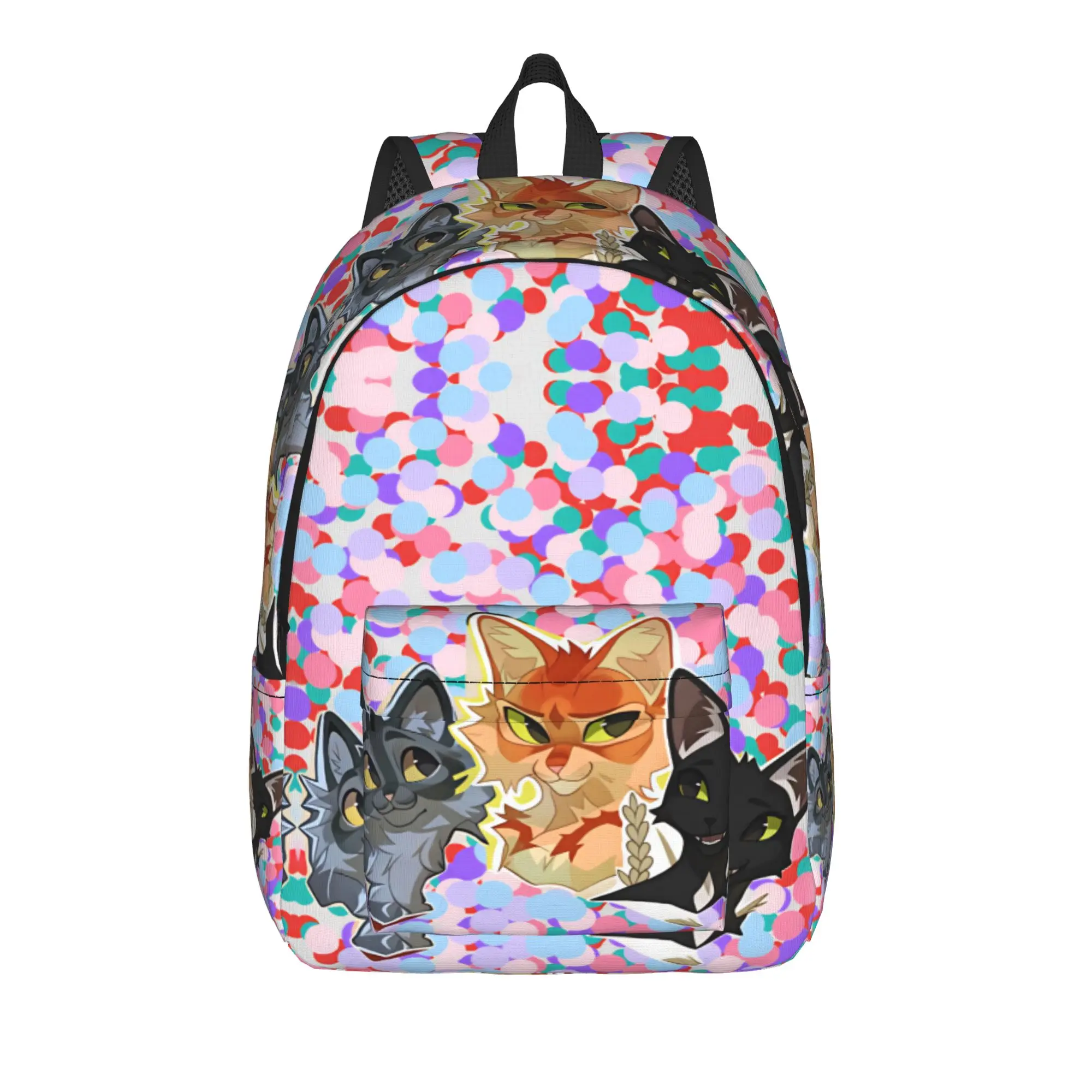 Four Warriors Warrior Backpack  Hiking Backpacks Student Unisex Streetwear School Bags Designer Big Rucksack