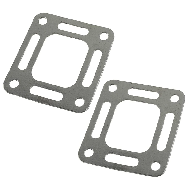 2Pcs Exhaust Elbow Lift Gasket Elbow Exhaust Gasket For Mercruiser 4.3 5.0 5.7 6.2 454 502 V6 V8 27-87105 27-860232