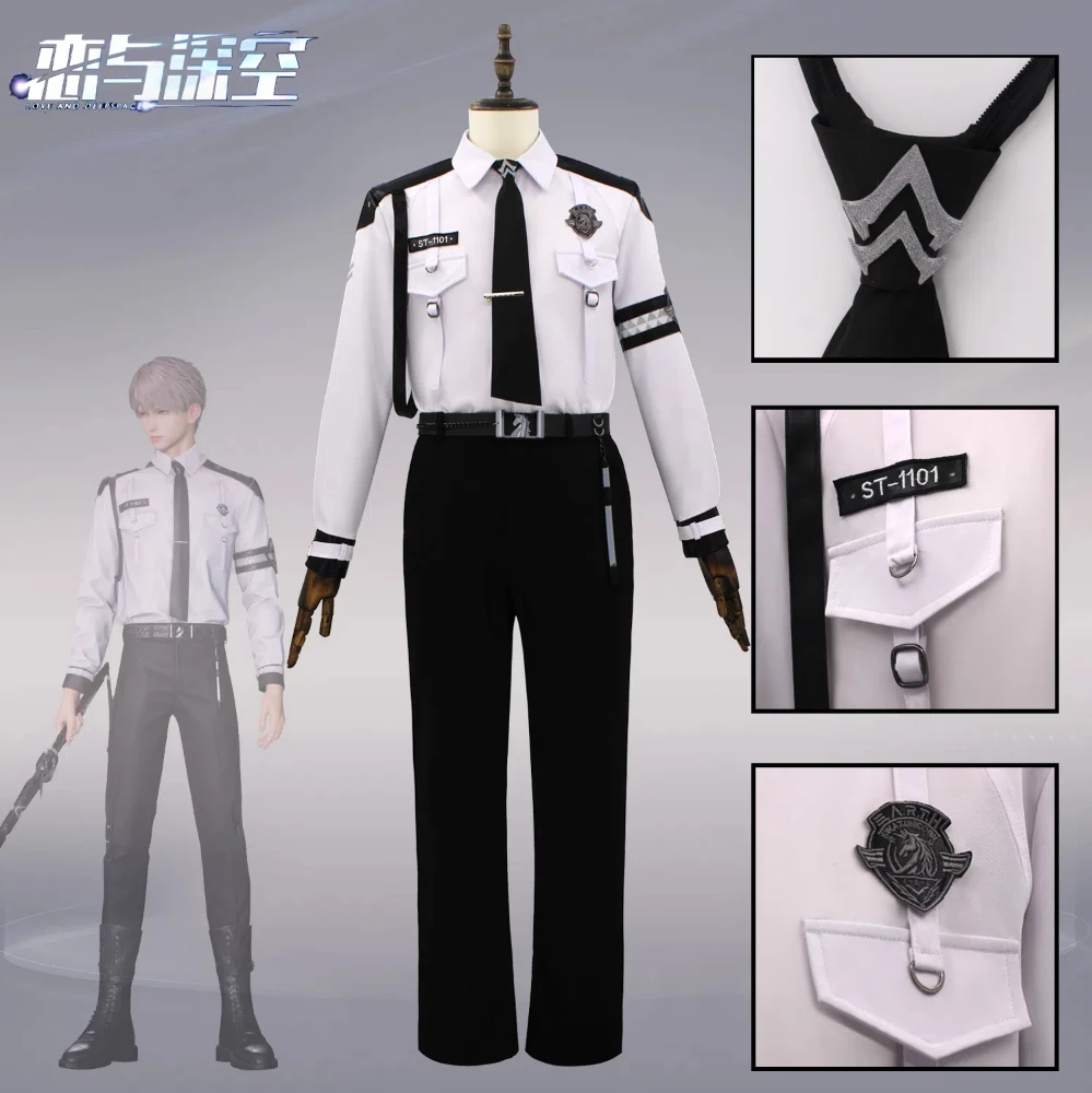 

Love And Deepspace Xavier Shallow Day Cruise Cosplay Costume Cos Game Anime Party Uniform Hallowen Play Role Clothes Clothing